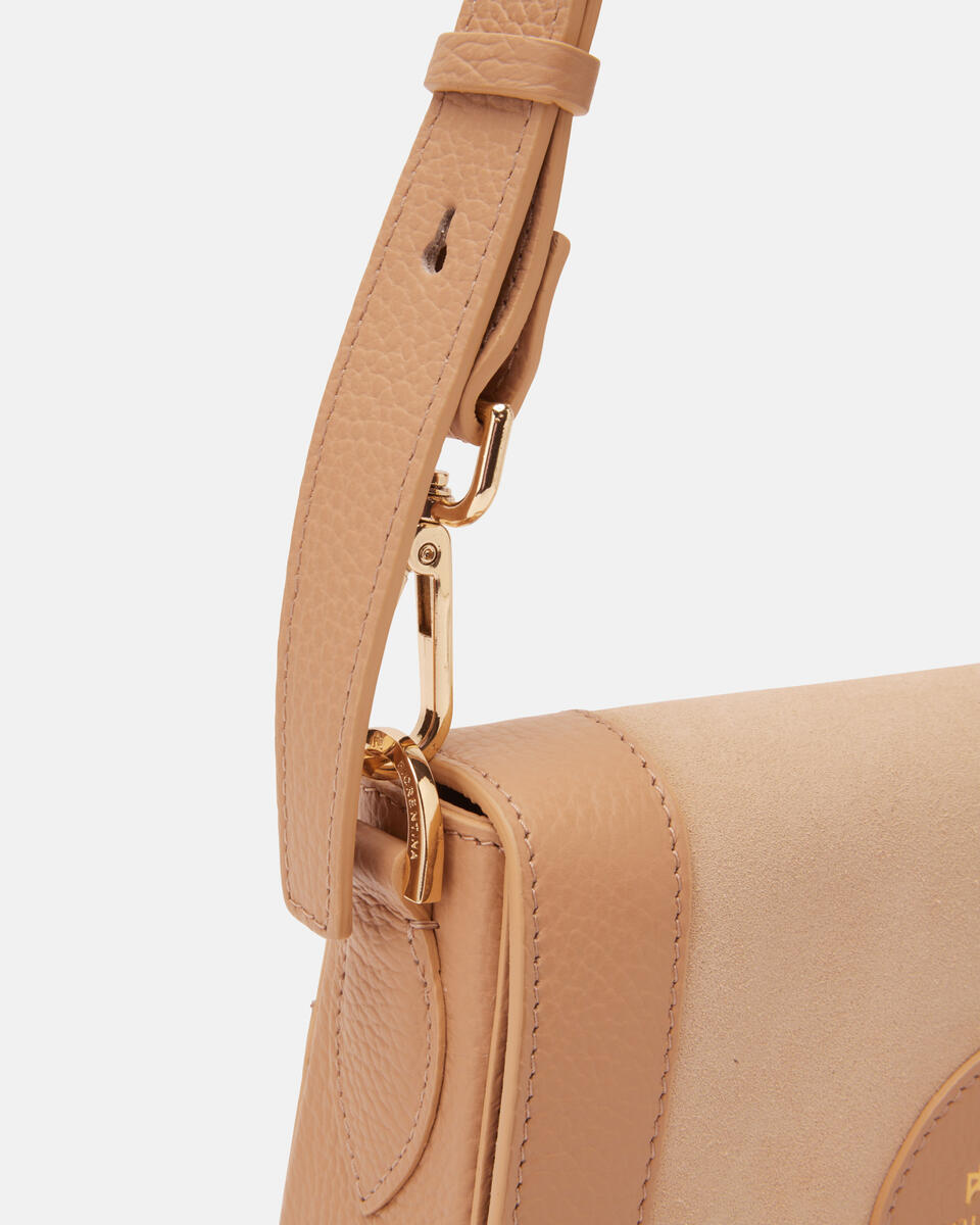 Stella small messenger Nude  - Borse - Special Price - Cuoieria Fiorentina