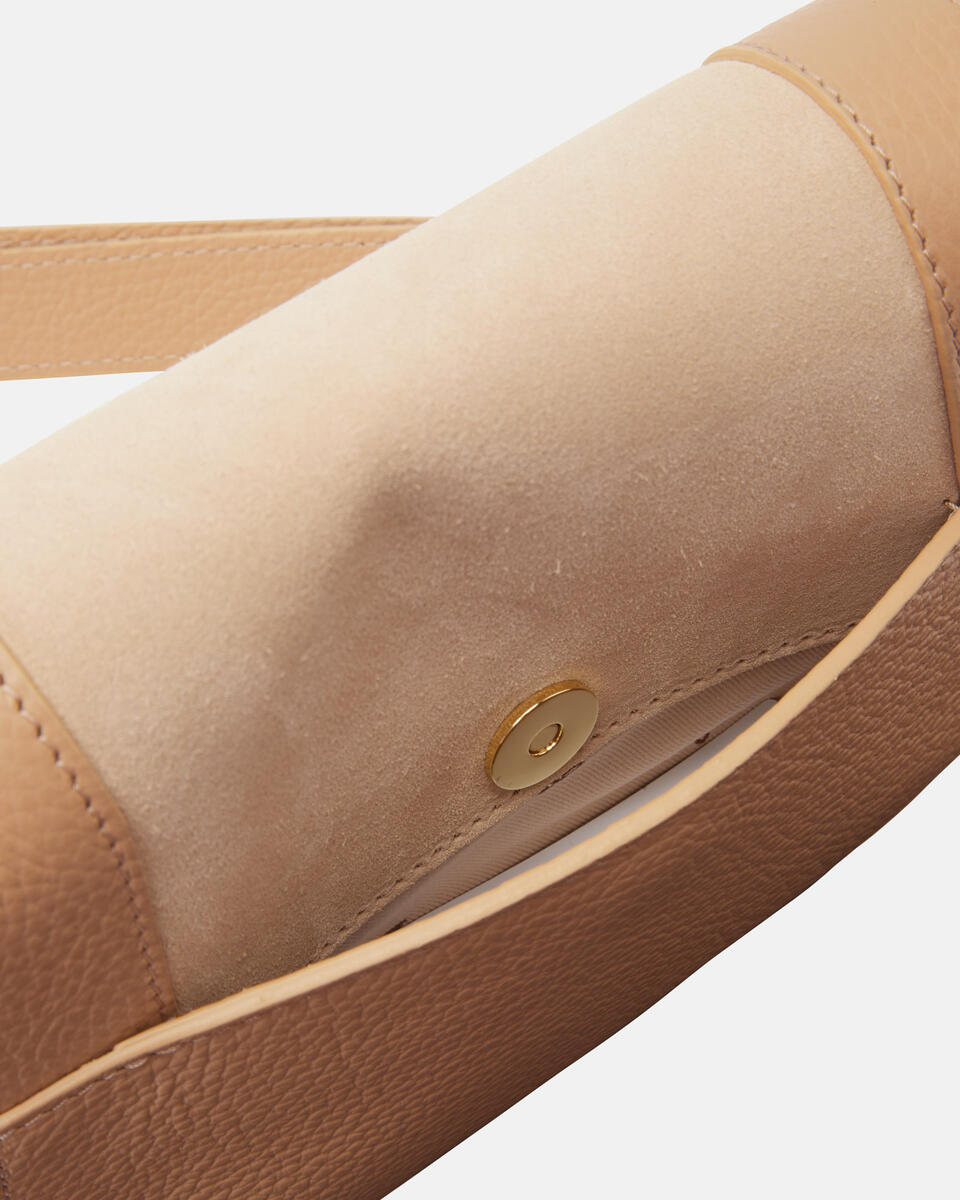 Stella small messenger Nude  - Borse - Special Price - Cuoieria Fiorentina