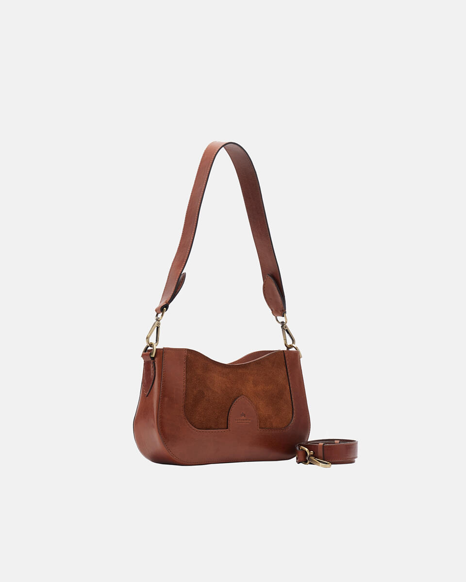 Stella hobo Marrone  - Borse A Spalla - Borse Donna - Borse - Cuoieria Fiorentina