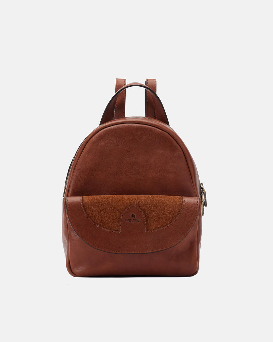 Stella backpack Marrone  - Zaini - Borse Donna - Borse - Cuoieria Fiorentina