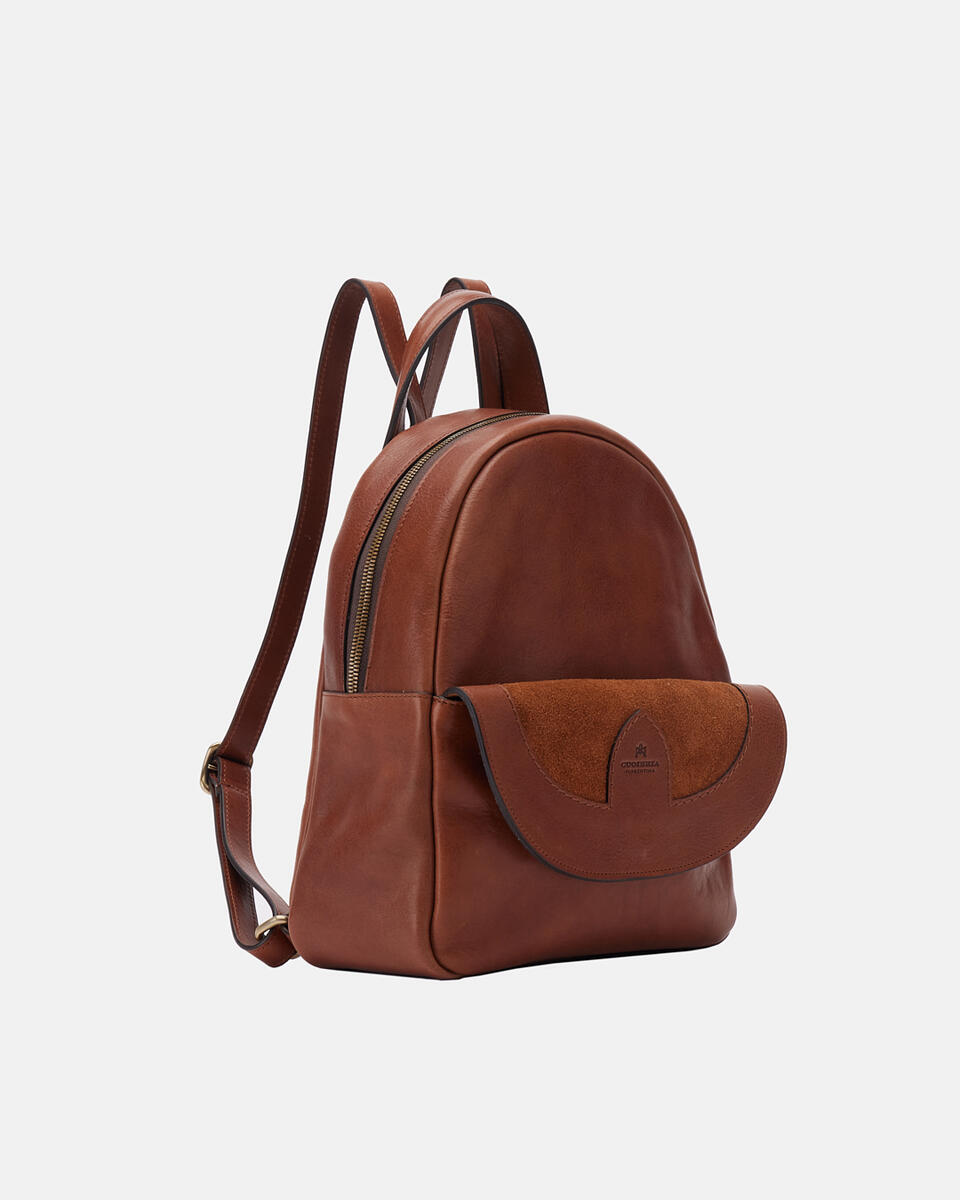Stella backpack Marrone  - Zaini - Borse Donna - Borse - Cuoieria Fiorentina