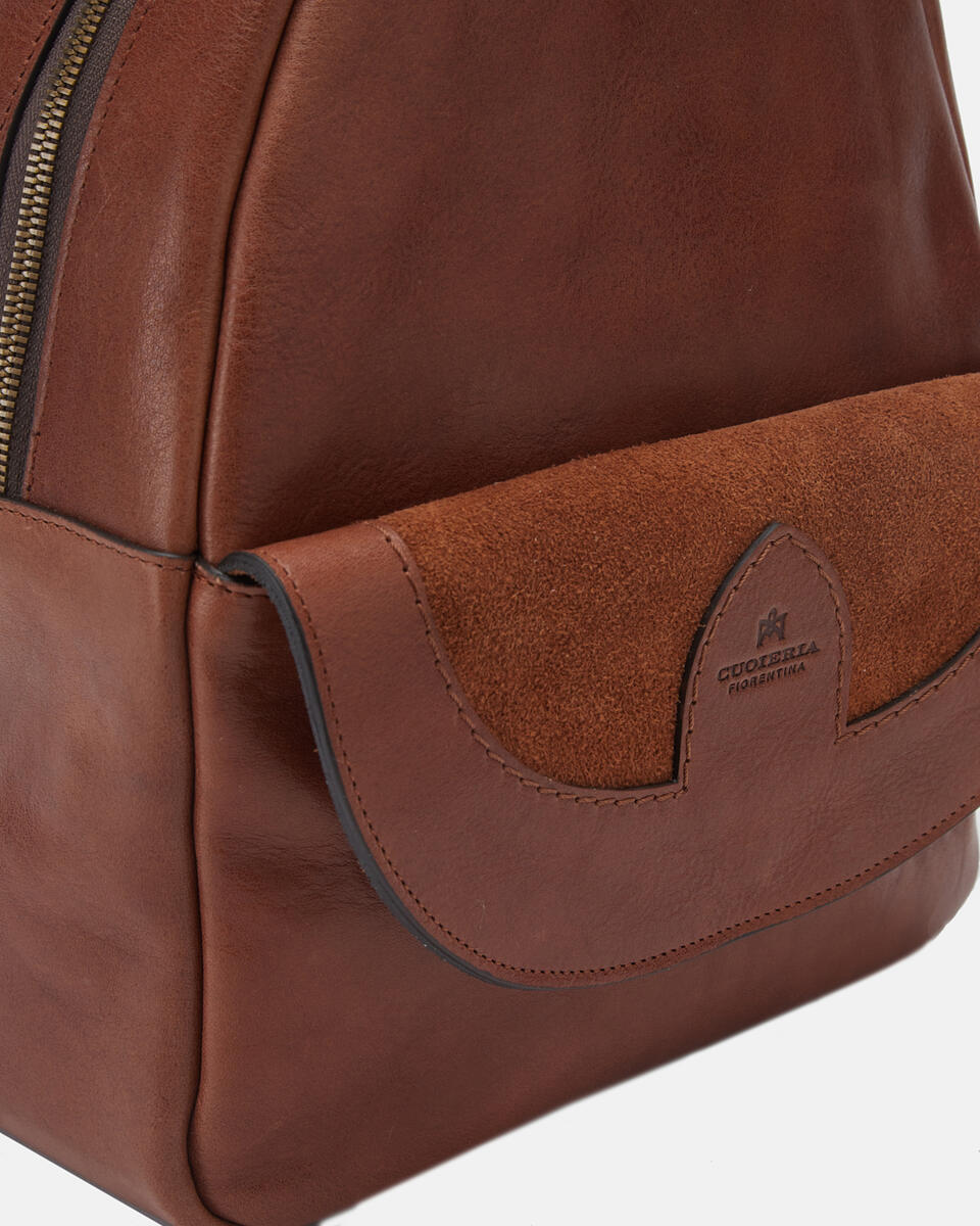 Stella backpack Marrone  - Zaini - Borse Donna - Borse - Cuoieria Fiorentina