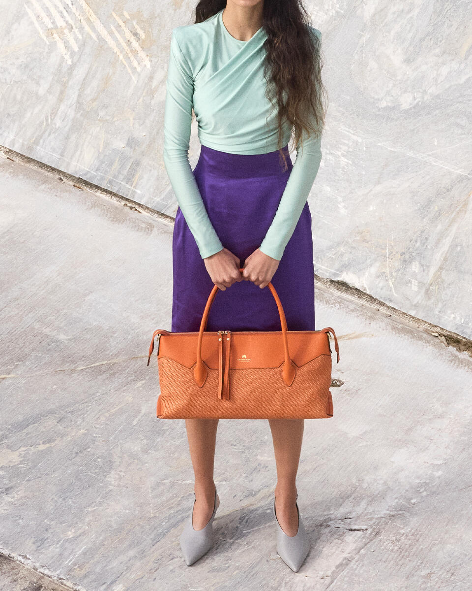 SHOPPING BAG Prosecco  - Shoulder Bags - Women's Bags - Bags - Cuoieria Fiorentina