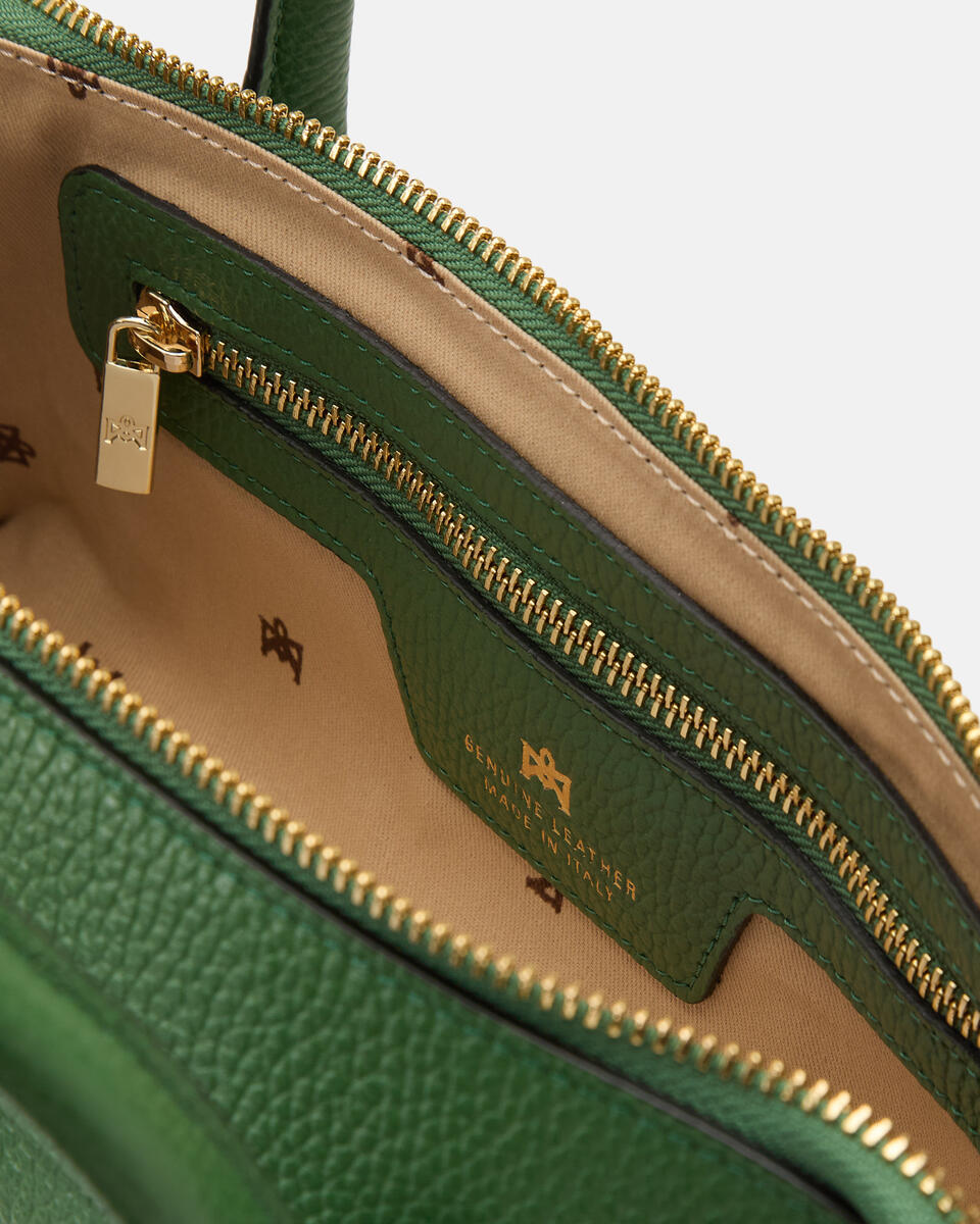 Holly Small tote dollaro Aloe  - Tote Bag - Borse Donna - Borse - Cuoieria Fiorentina