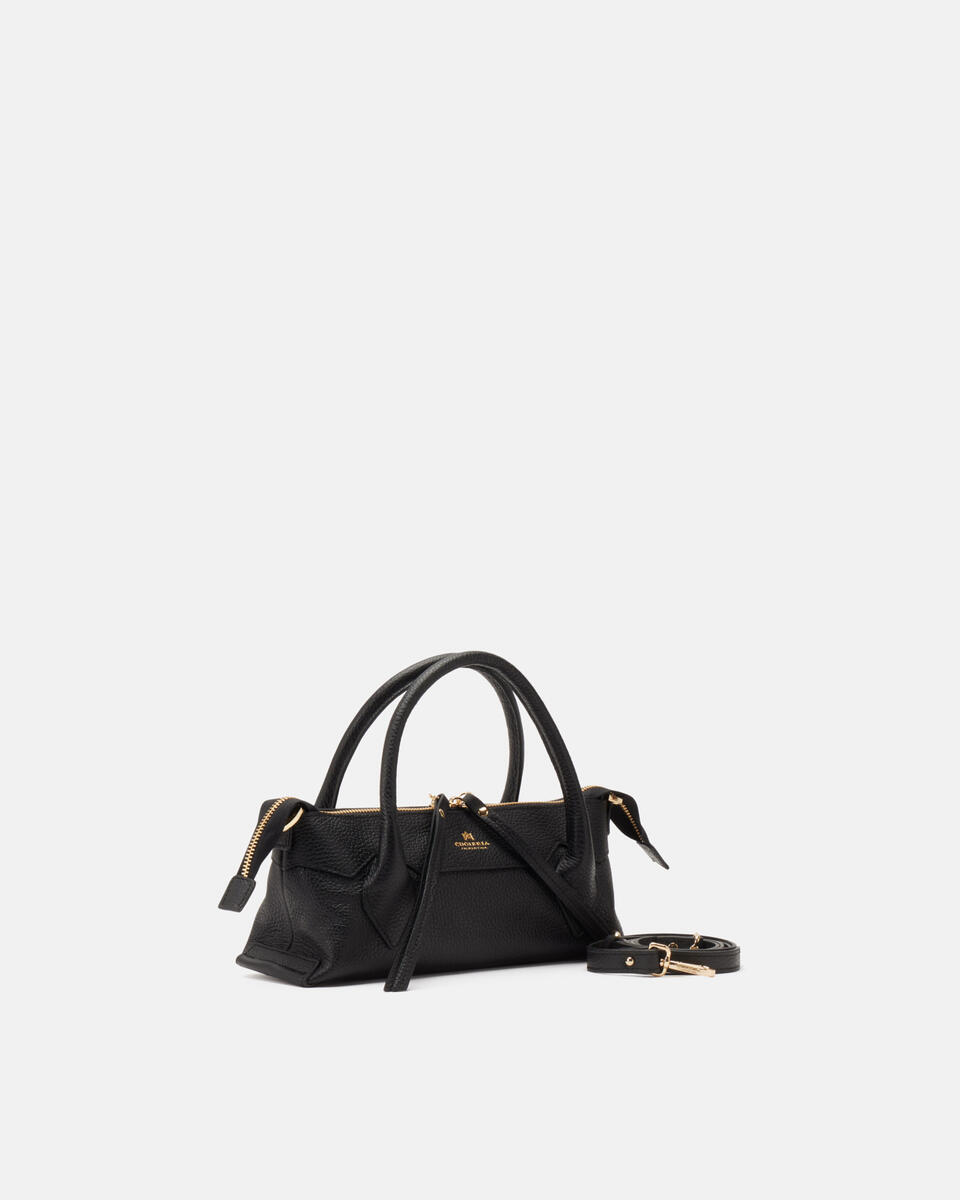 Holly Small tote dollaro Nero  - Mini Bag - Borse Donna - Borse - Cuoieria Fiorentina