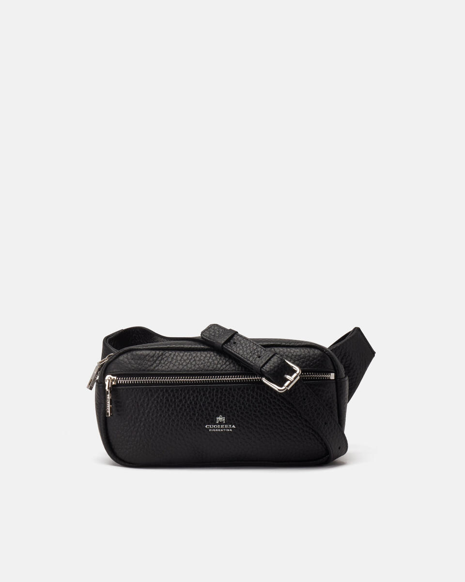 BELT BAG Black  - Belt Bags - Men's Bags - Bags - Cuoieria Fiorentina