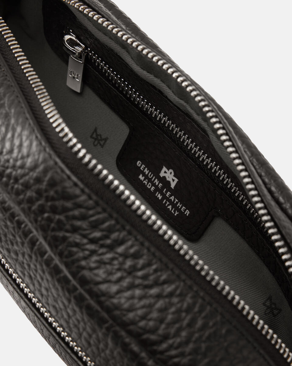 BELT BAG Black  - Belt Bags - Men's Bags - Bags - Cuoieria Fiorentina