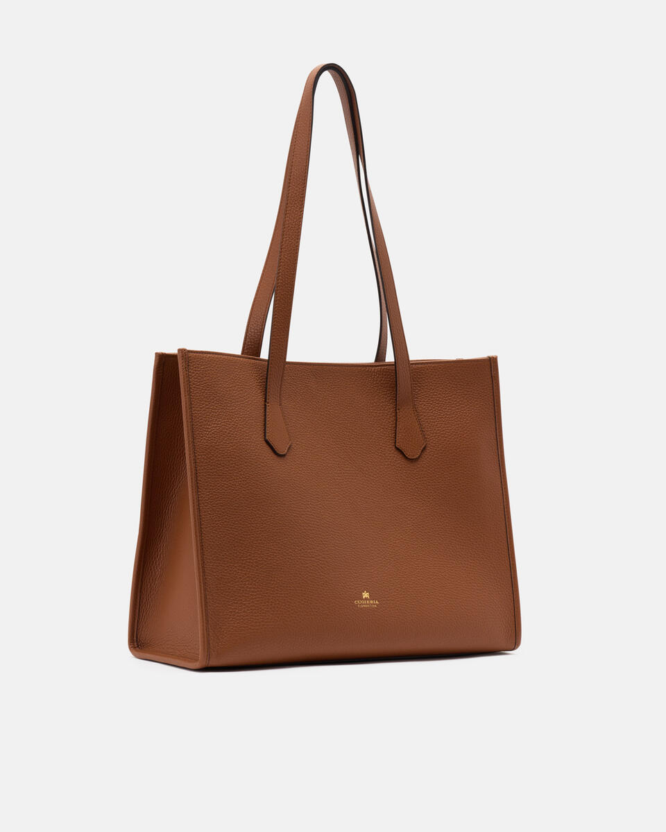 Dora shopping dollaro Caramel  - Shopping - Borse Donna - Borse - Cuoieria Fiorentina