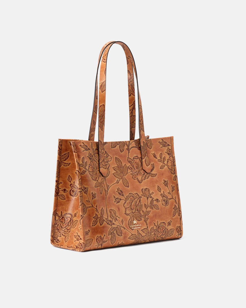 SHOPPING BAG Beige  - Shopping - Women's Bags - Bags - Cuoieria Fiorentina