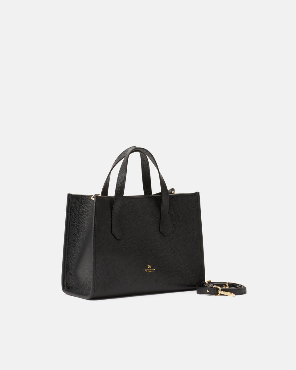 TOTE BAG Black  - Tote Bags - Women's Bags - Bags - Cuoieria Fiorentina