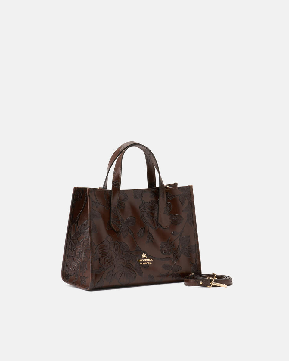 TOTE BAG Mahogany  - Tote Bags - Women's Bags - Bags - Cuoieria Fiorentina