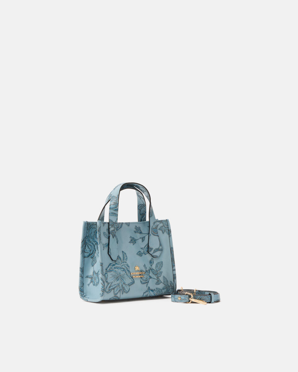 Dora small tote mimì Celeste  - Tote Bag - Borse Donna - Borse - Cuoieria Fiorentina