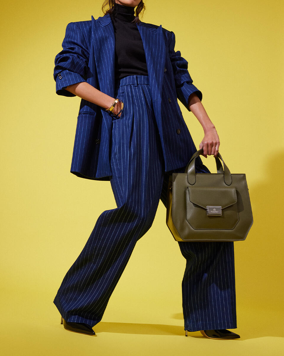 Penta tote Nero  - Tote Bag - Borse Donna - Borse - Cuoieria Fiorentina