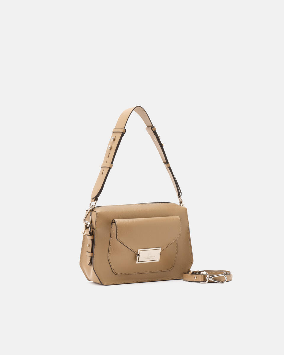 CAMERA BAG Desert  - Shoulder Bags - Women's Bags - Bags - Cuoieria Fiorentina