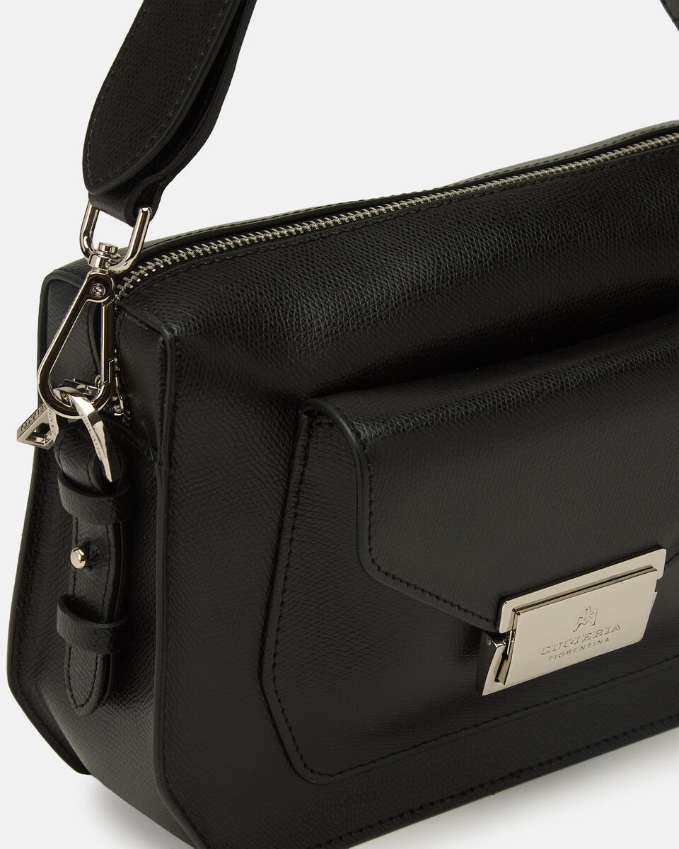 CAMERA BAG Black  - Shoulder Bags - Women's Bags - Bags - Cuoieria Fiorentina