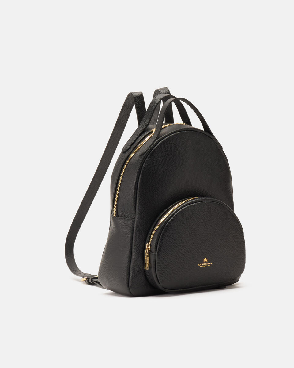 Velvet Pocket Backpack Nero  - Zaini - Borse Donna - Borse - Cuoieria Fiorentina