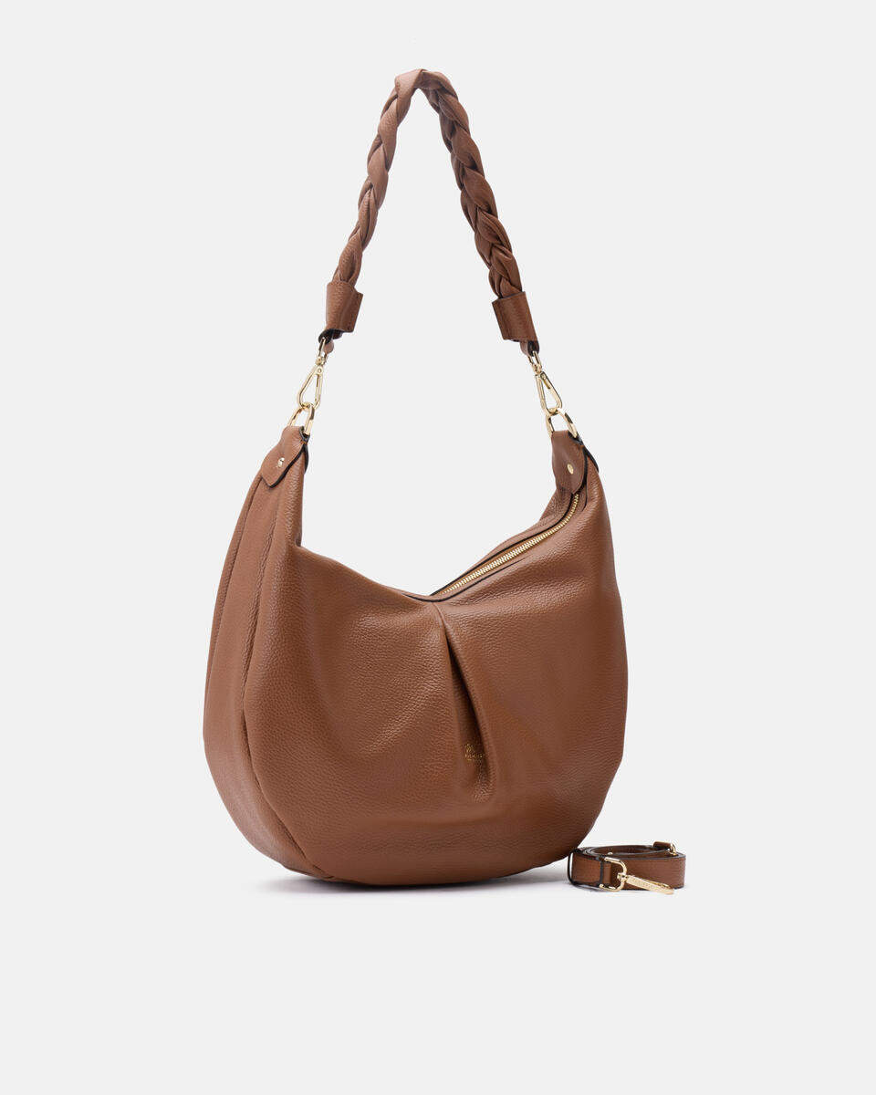 Emma Large hobo Caramel  - Borse A Spalla - Borse Donna - Borse - Cuoieria Fiorentina