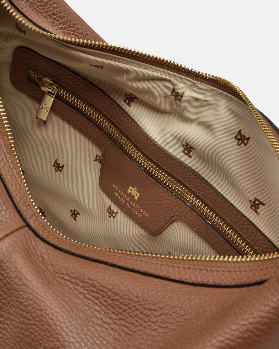 Emma Large hobo Caramel  - Borse A Spalla - Borse Donna - Borse - Cuoieria Fiorentina