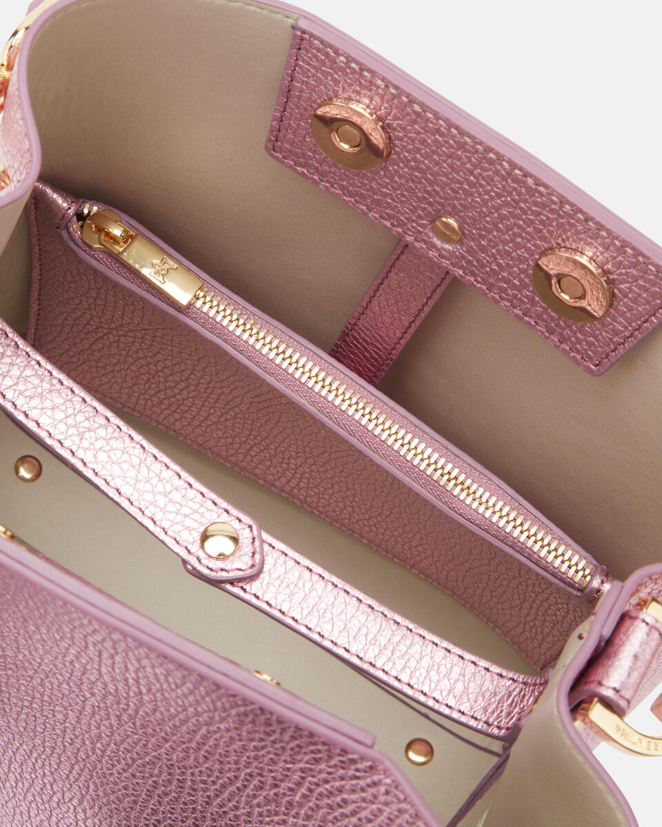 Small bucket metal Heather  - Borse - Special Price - Cuoieria Fiorentina