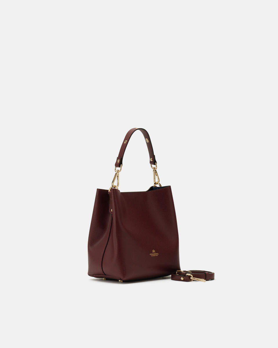 Alice small bucket Bordeaux  - Secchiello - Borse Donna - Borse - Cuoieria Fiorentina