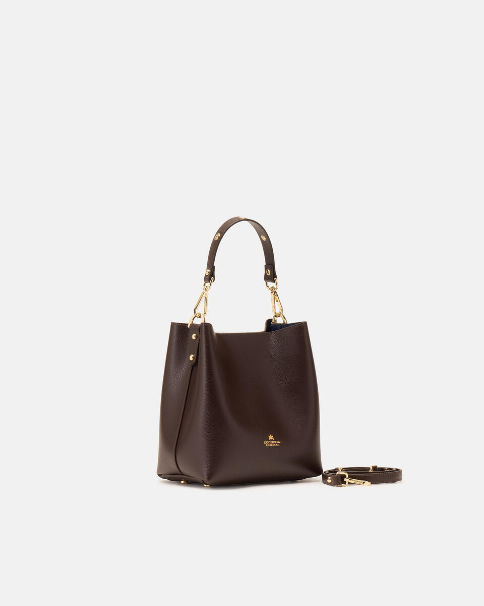 Alice small bucket Testa di moro  - Secchiello - Borse Donna - Borse - Cuoieria Fiorentina