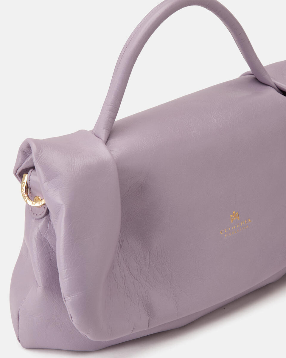 Candy soft Flap bag Lavanda  - Messenger - Borse Donna - Borse - Cuoieria Fiorentina
