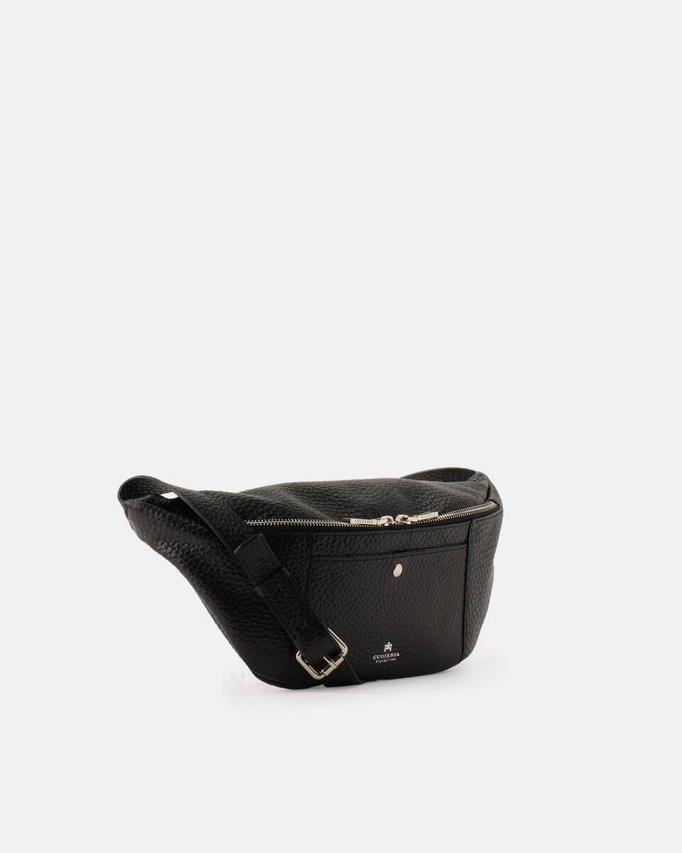 BELT BAG Black  - Belt Bags - Men's Bags - Bags - Cuoieria Fiorentina