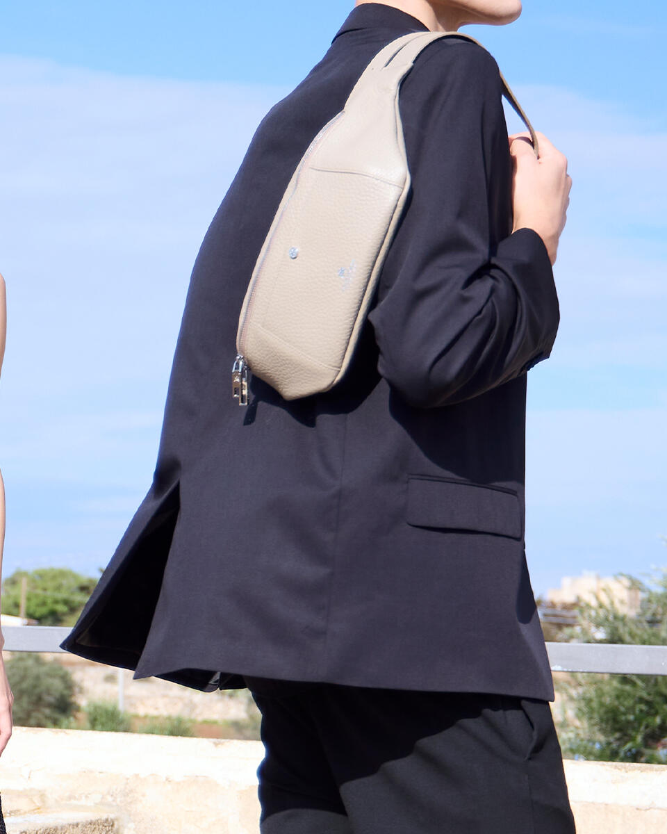 Brad Marsupio Taupe  - Marsupi - Borse Uomo - Borse - Cuoieria Fiorentina