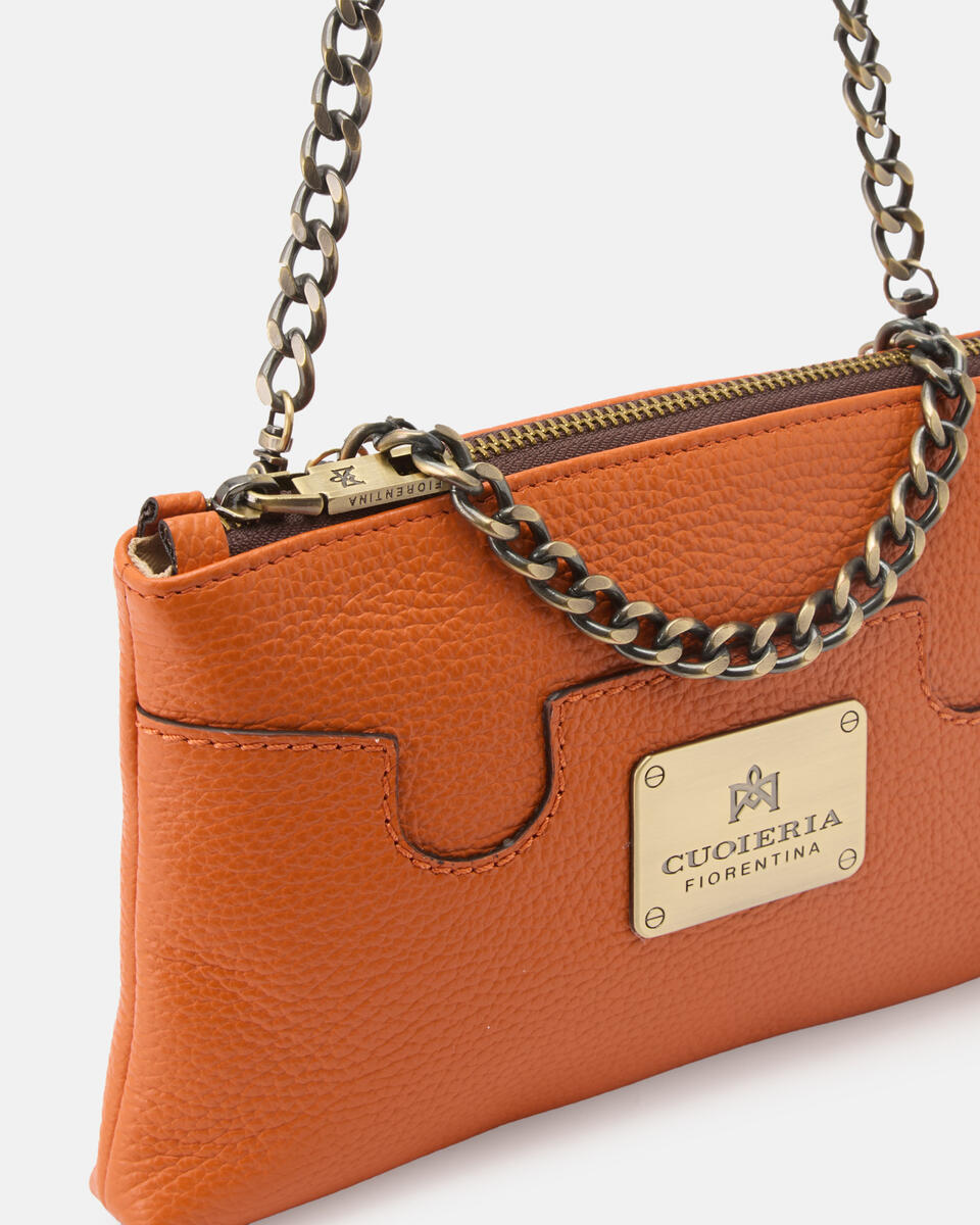 Bella selleria belt bag Arancio  - Mini Bag - Borse Donna - Borse - Cuoieria Fiorentina