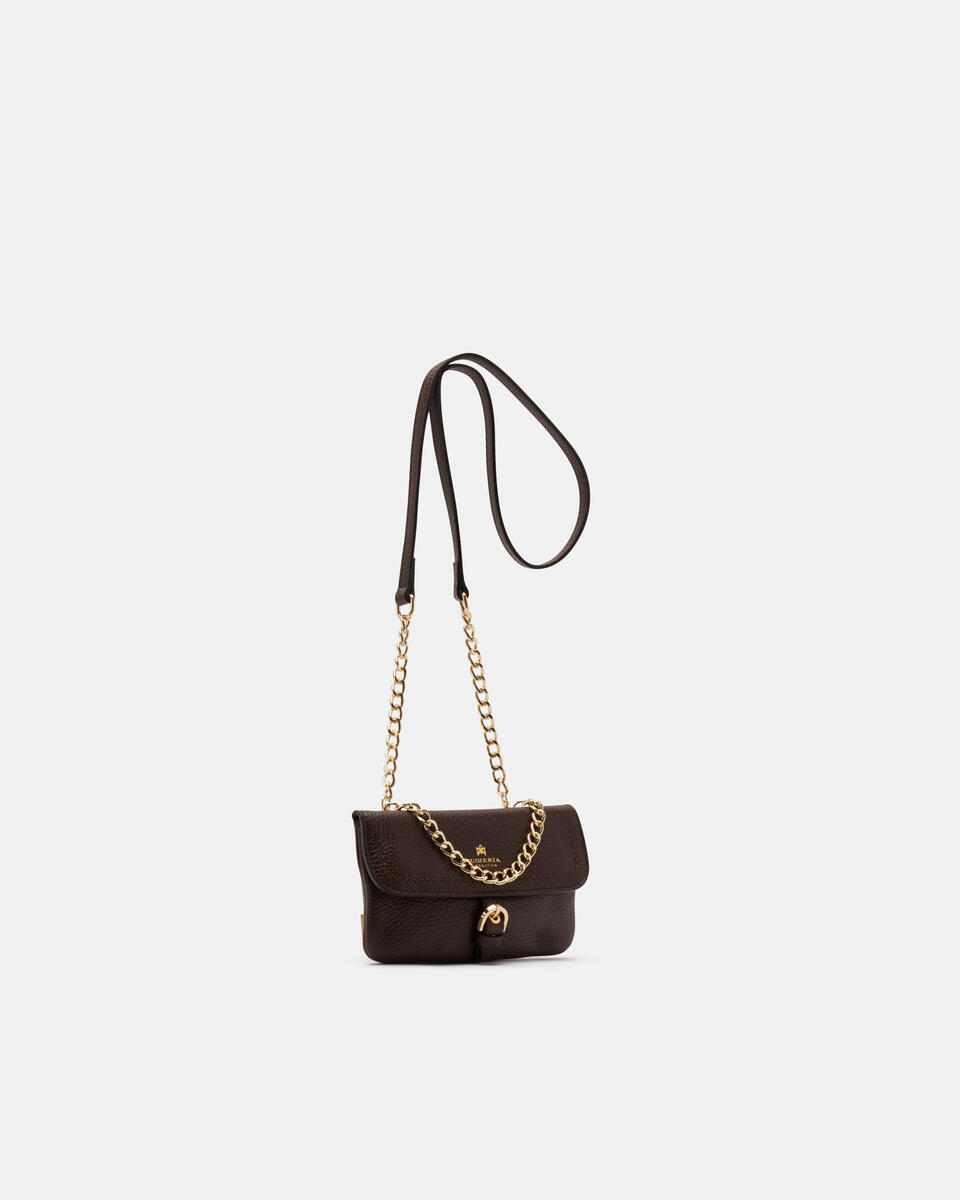 Eva soft belt bag Cioccolato  - Mini Bag - Borse Donna - Borse - Cuoieria Fiorentina