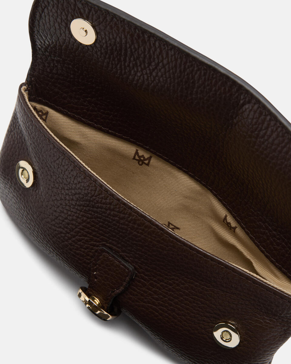 Eva soft belt bag Cioccolato  - Mini Bag - Borse Donna - Borse - Cuoieria Fiorentina