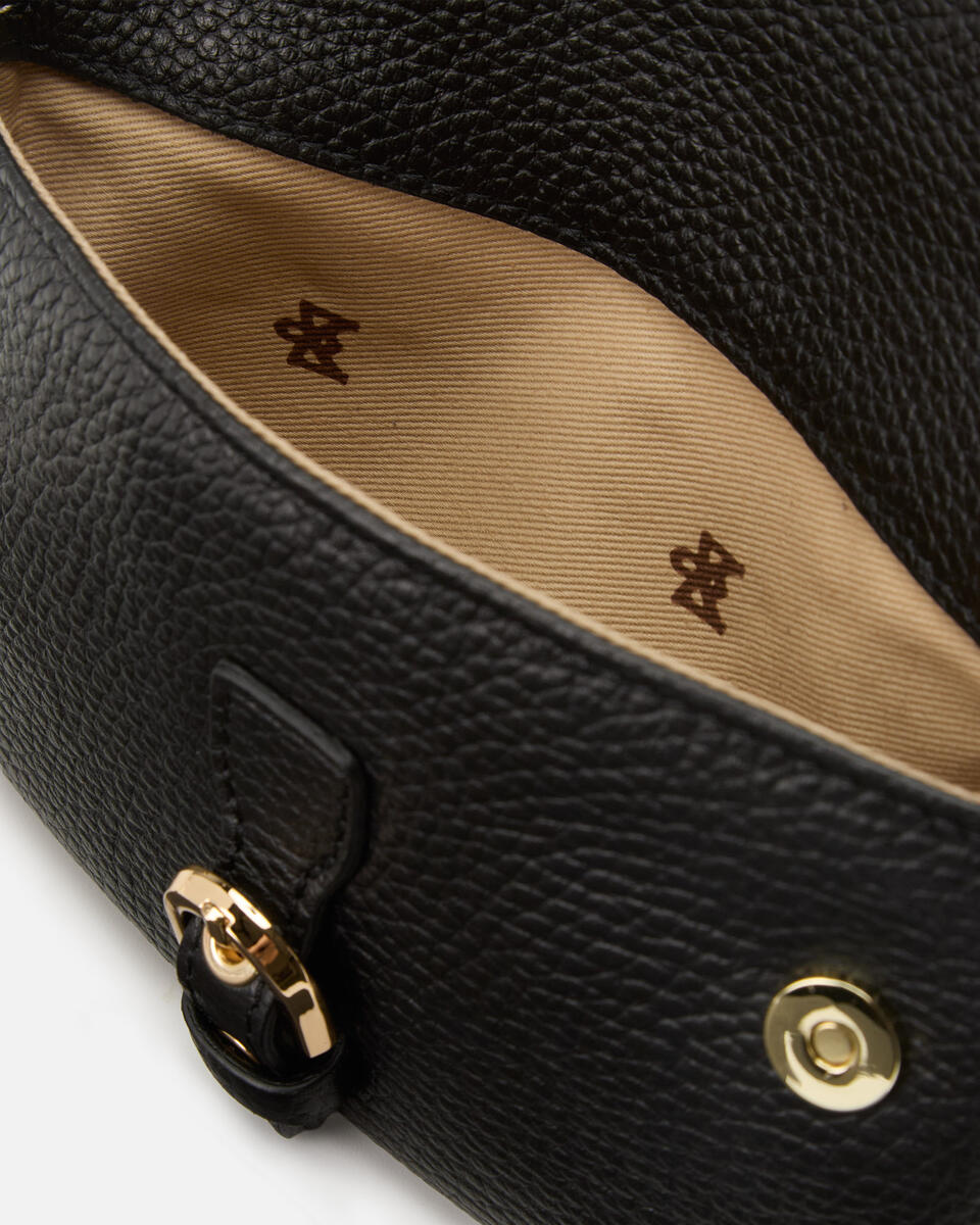 Eva soft belt bag Nero  - Mini Bag - Borse Donna - Borse - Cuoieria Fiorentina