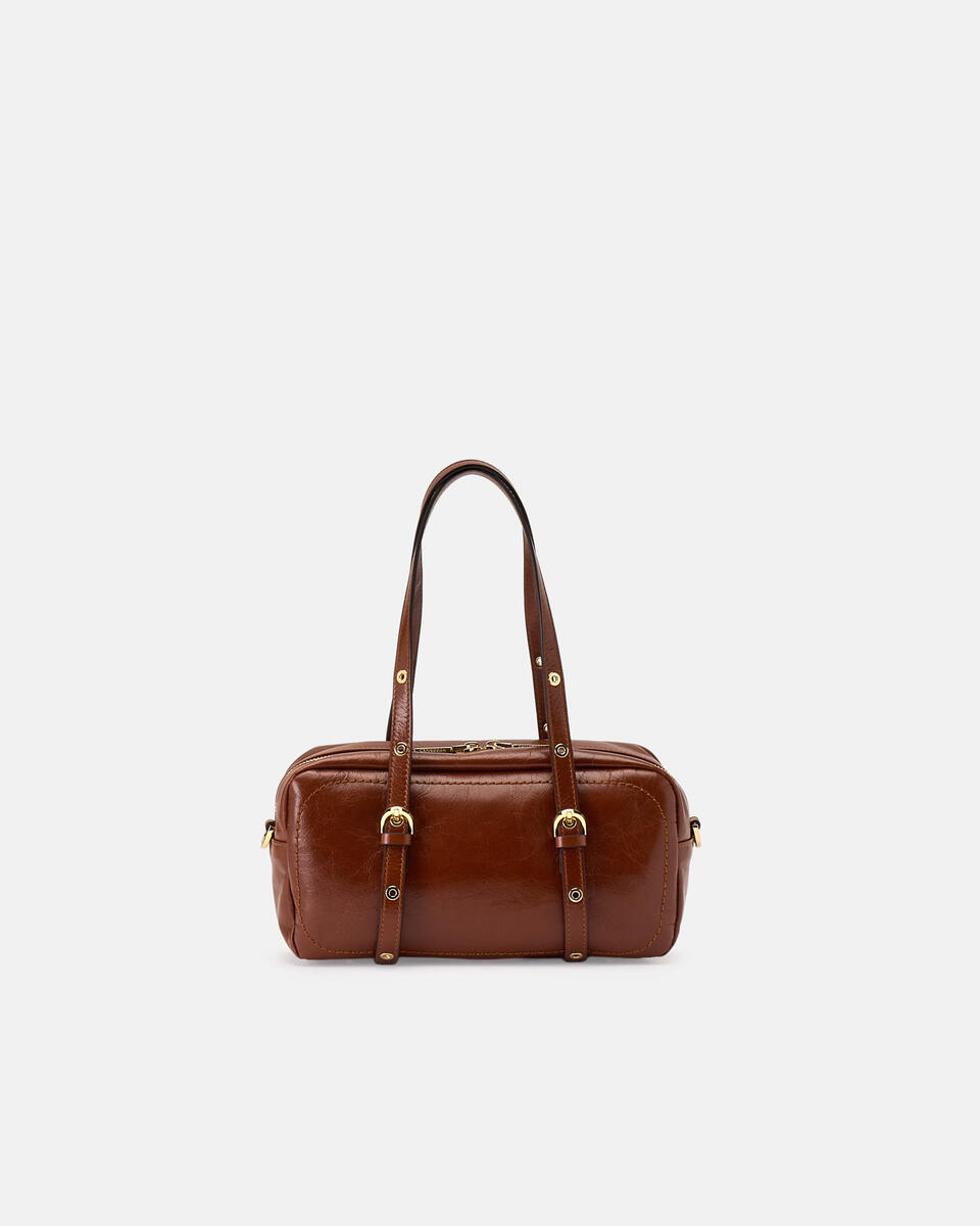 Eva soft duffle Vintage Caramel  - Borse A Spalla - Borse Donna - Borse - Cuoieria Fiorentina