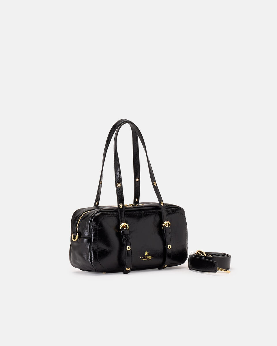 DUFFLE BAG Black  - Shoulder Bags - Women's Bags - Bags - Cuoieria Fiorentina