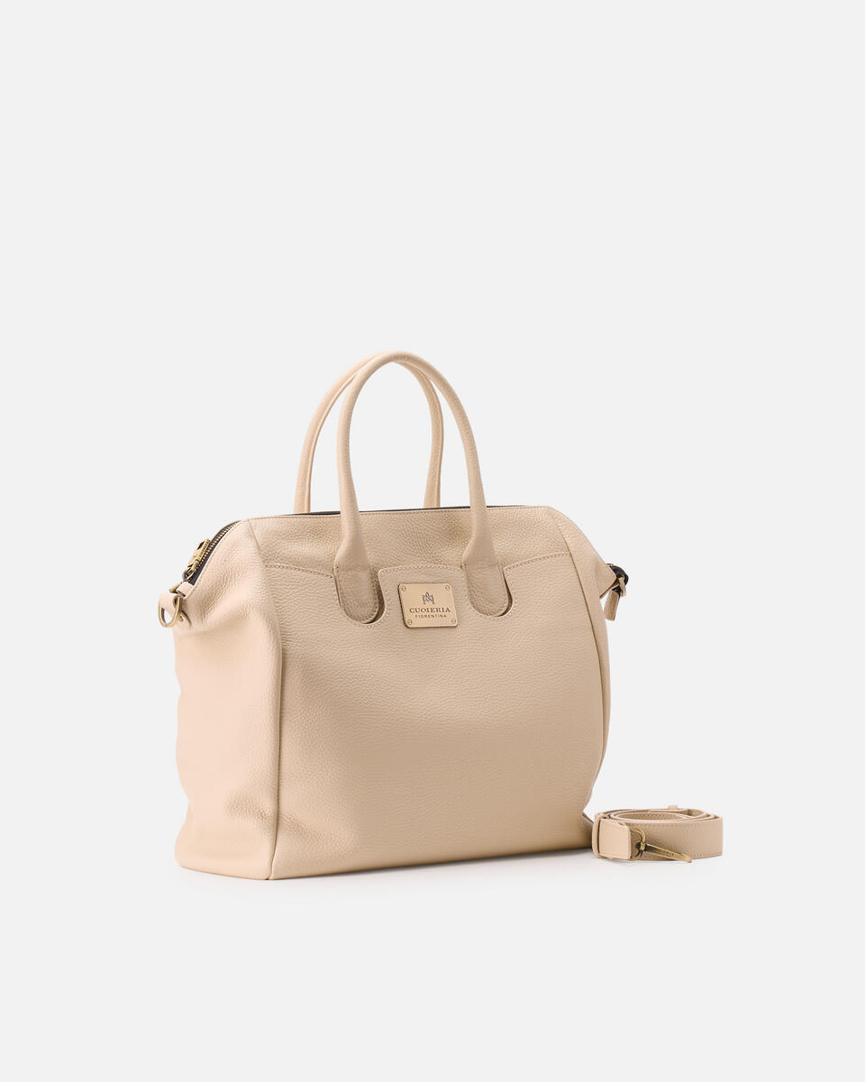 Bella selleria large tote Prosecco  - Tote Bag - Borse Donna - Borse - Cuoieria Fiorentina