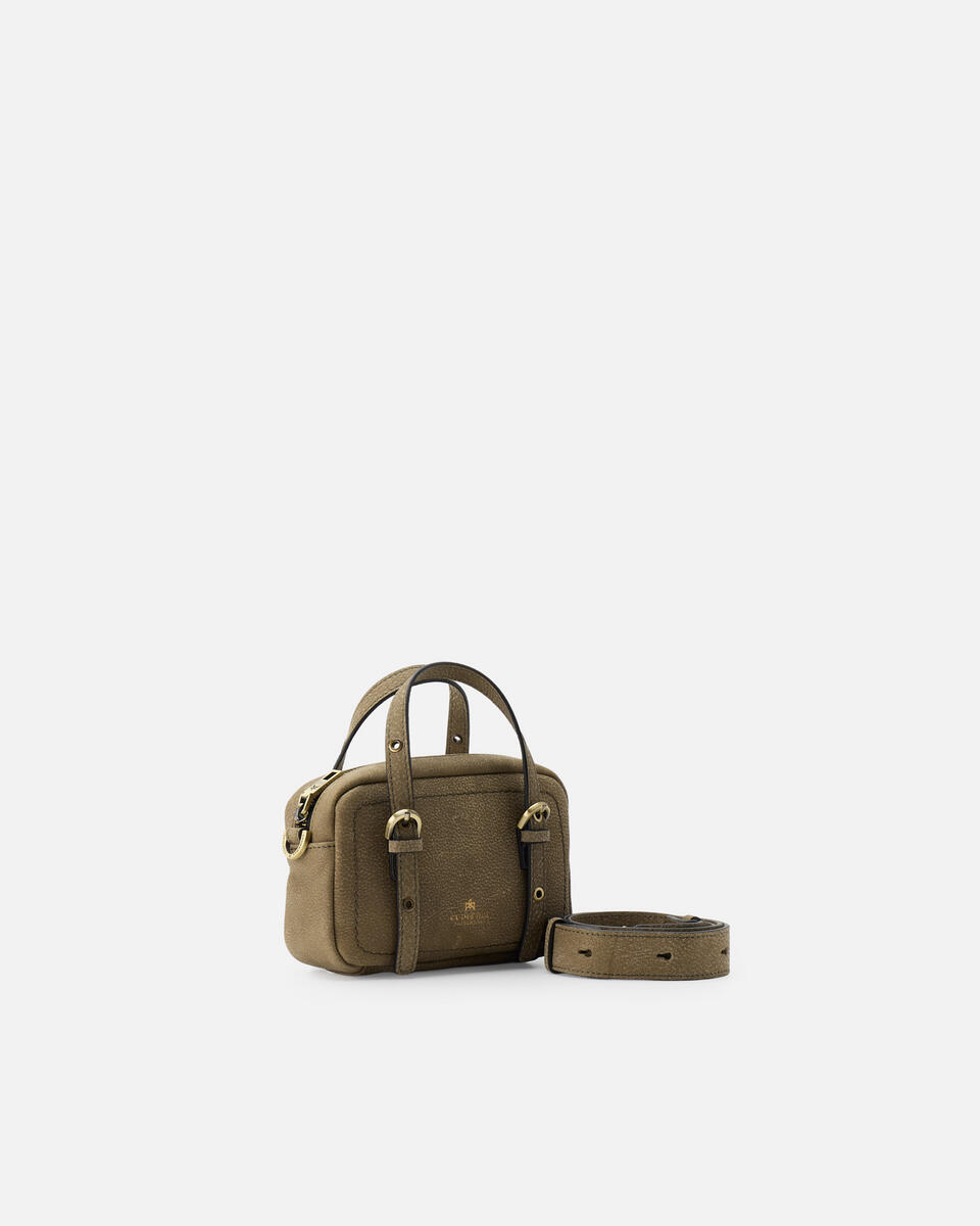 Eva soft mini duffle Bosco  - Mini Bag - Borse Donna - Borse - Cuoieria Fiorentina