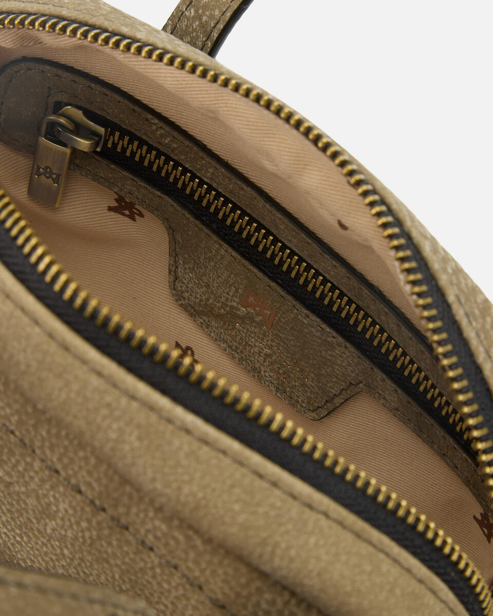 Eva soft mini duffle Bosco  - Mini Bag - Borse Donna - Borse - Cuoieria Fiorentina