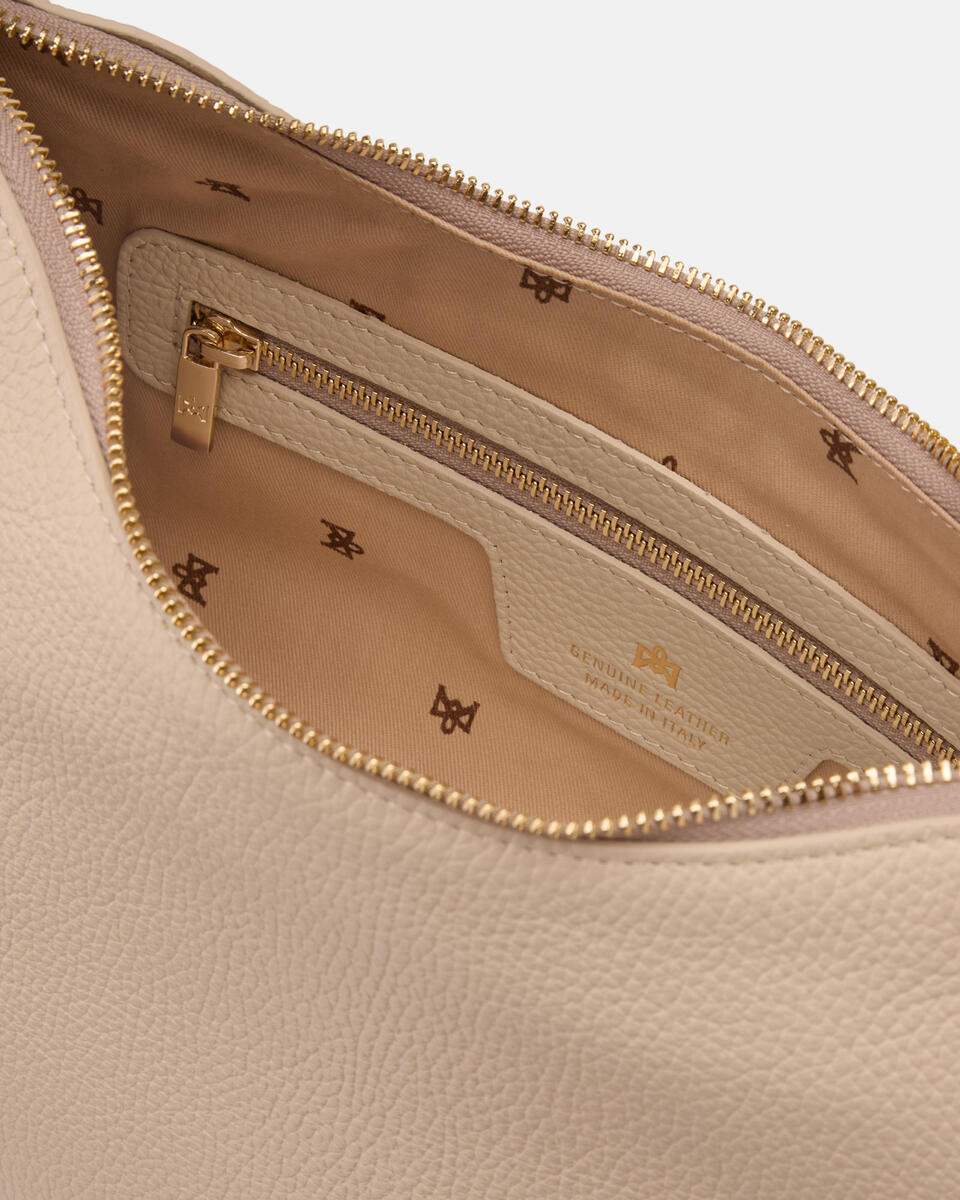 SQUARED HOBO Prosecco  - Shoulder Bags - Women's Bags - Bags - Cuoieria Fiorentina