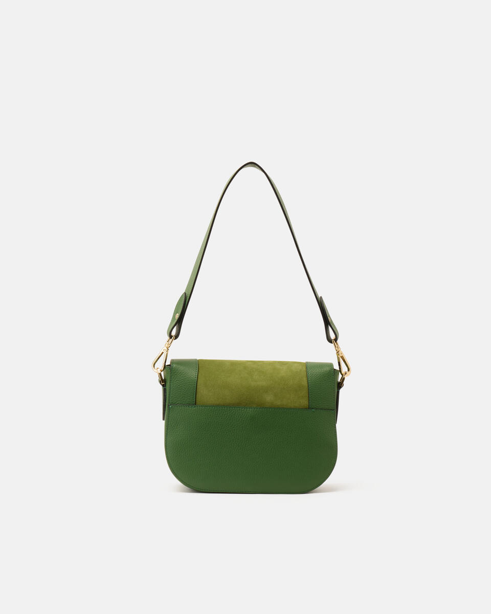 Stella medium messenger Aloe  - Borse A Spalla - Borse Donna - Borse - Cuoieria Fiorentina