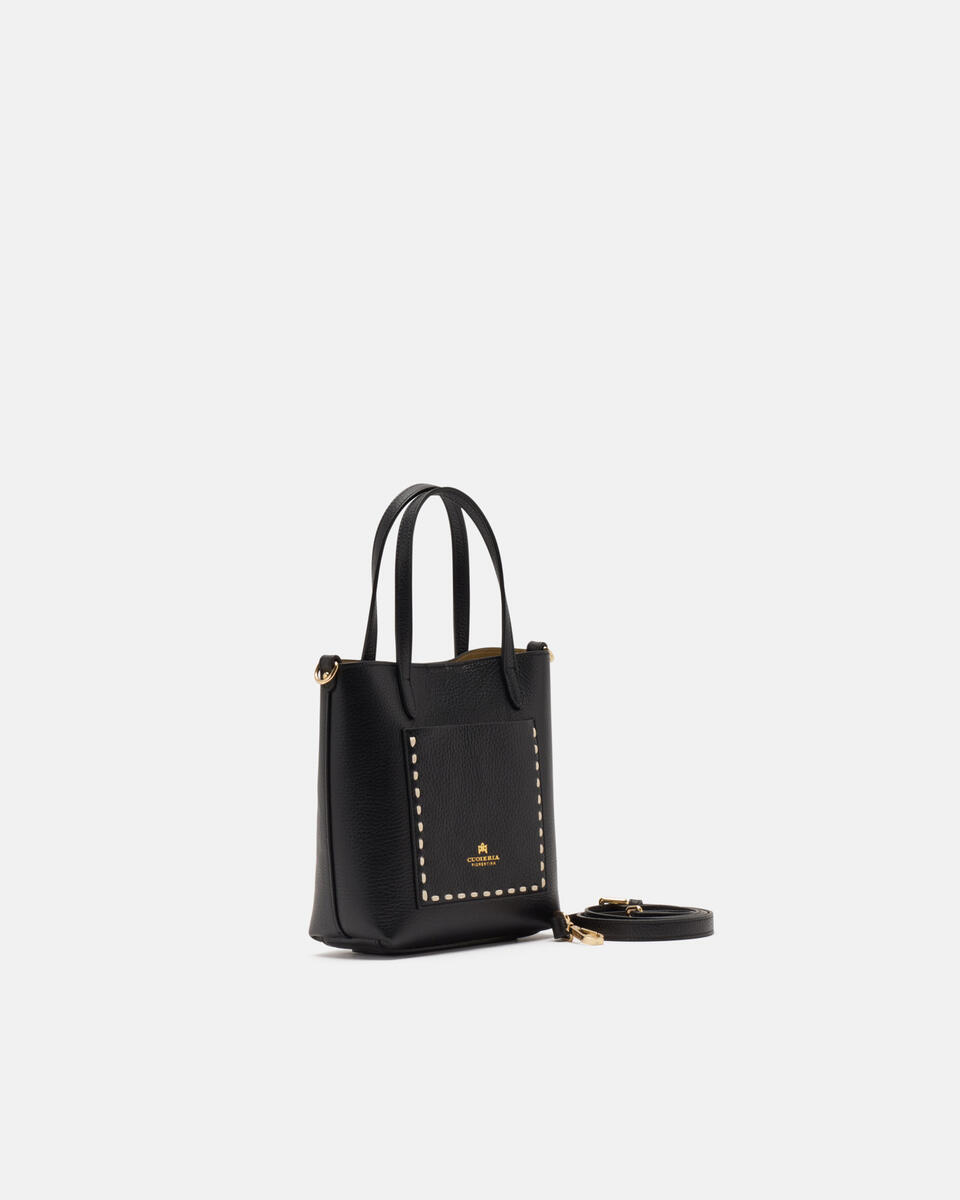 Link small tote Nero  - Tote Bag - Borse Donna - Borse - Cuoieria Fiorentina