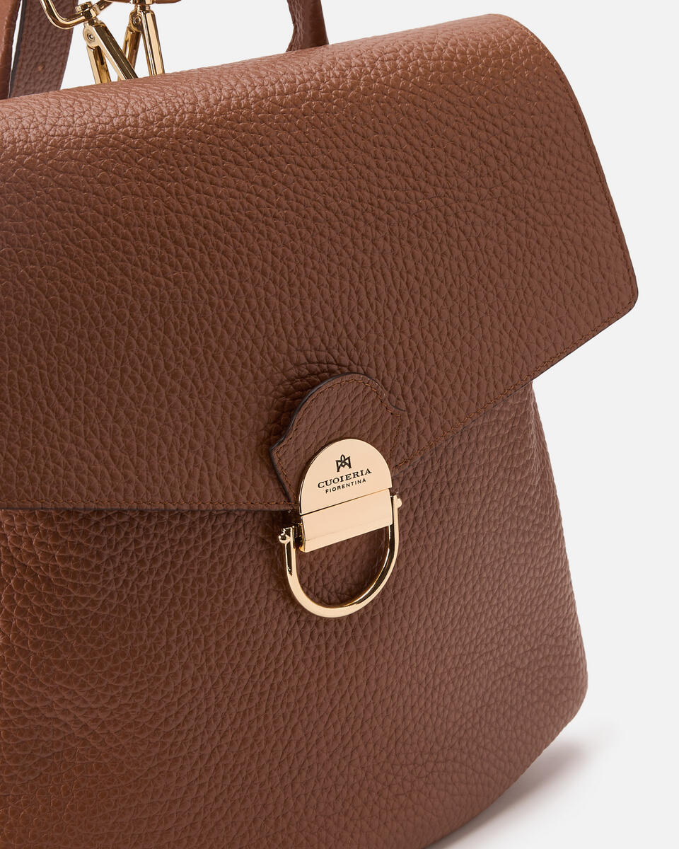 Jess backpack in pelle Caramel  - Zaini - Borse Donna - Borse - Cuoieria Fiorentina