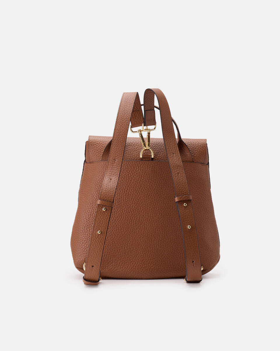 Jess backpack in pelle Caramel  - Zaini - Borse Donna - Borse - Cuoieria Fiorentina