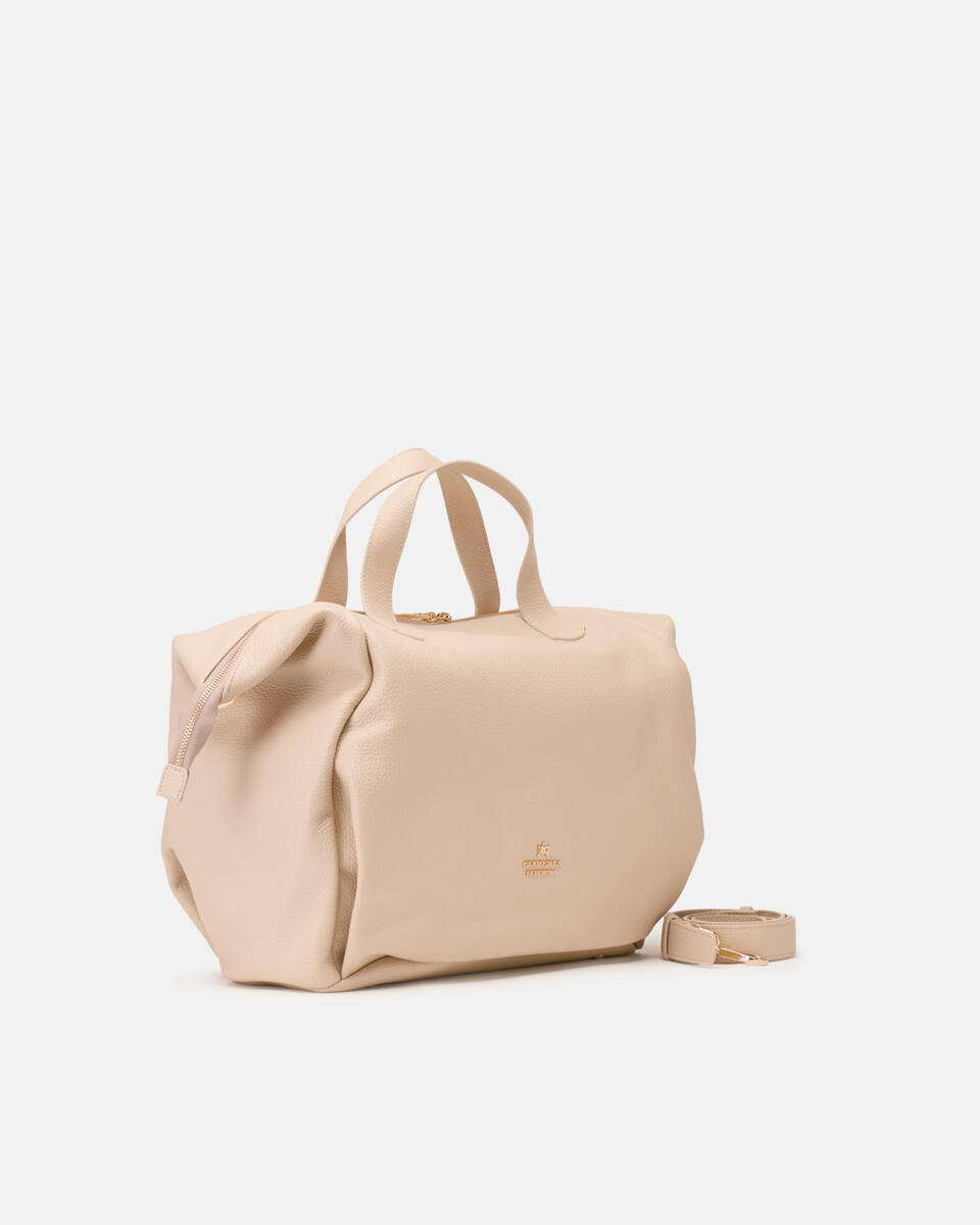 LARGE DUFFLE BAG Prosecco  - Tote Bags - Women's Bags - Bags - Cuoieria Fiorentina