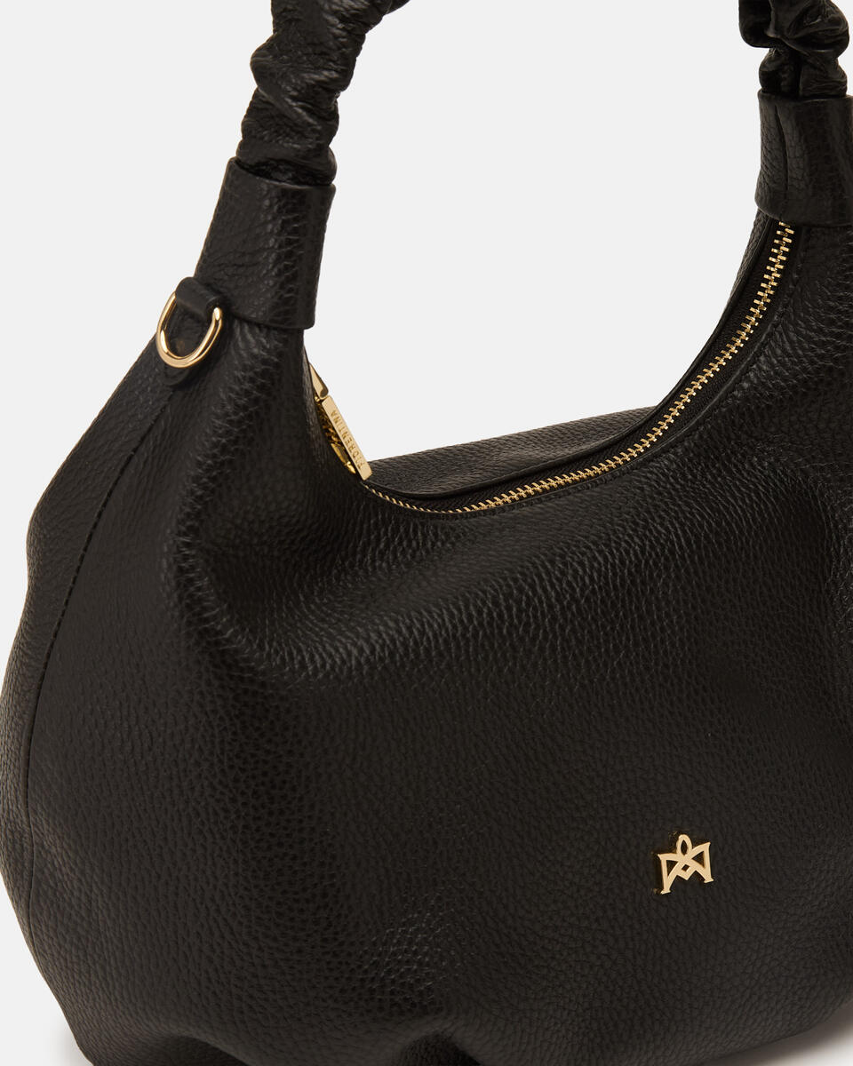 HOBO BAG Black  - Tote Bags - Women's Bags - Bags - Cuoieria Fiorentina