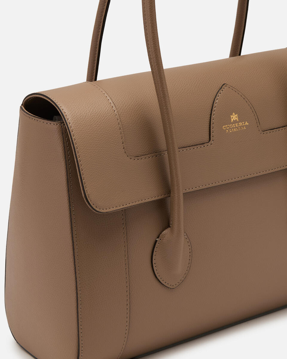 Astrid shopping bag Desert  - Shopping - Borse Donna - Borse - Cuoieria Fiorentina