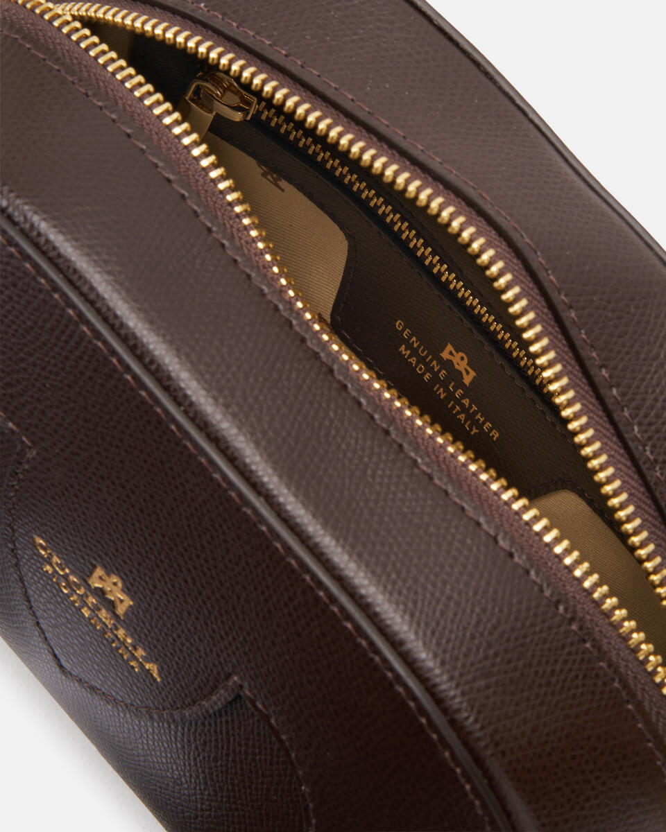 Astrid camera bag Testa di moro  - Pochette - Borse Donna - Borse - Cuoieria Fiorentina