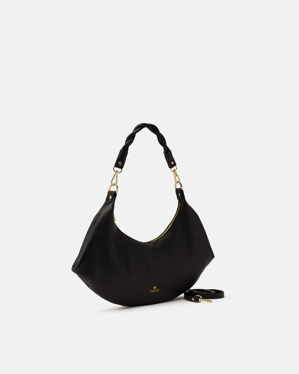 Sienna Hobo Nero  - Borse A Spalla - Borse Donna - Borse - Cuoieria Fiorentina