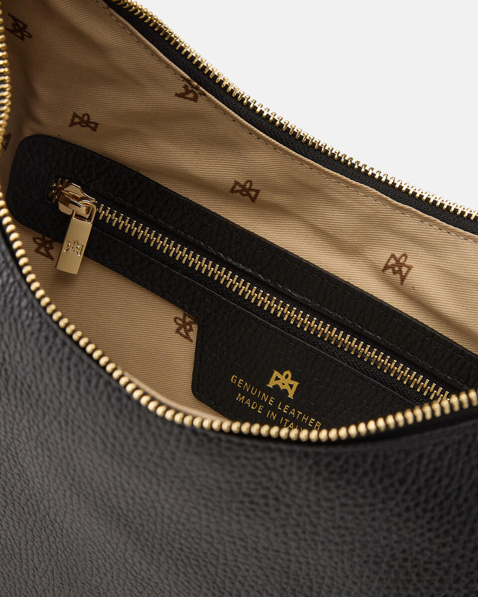 Sienna Hobo Nero  - Borse A Spalla - Borse Donna - Borse - Cuoieria Fiorentina