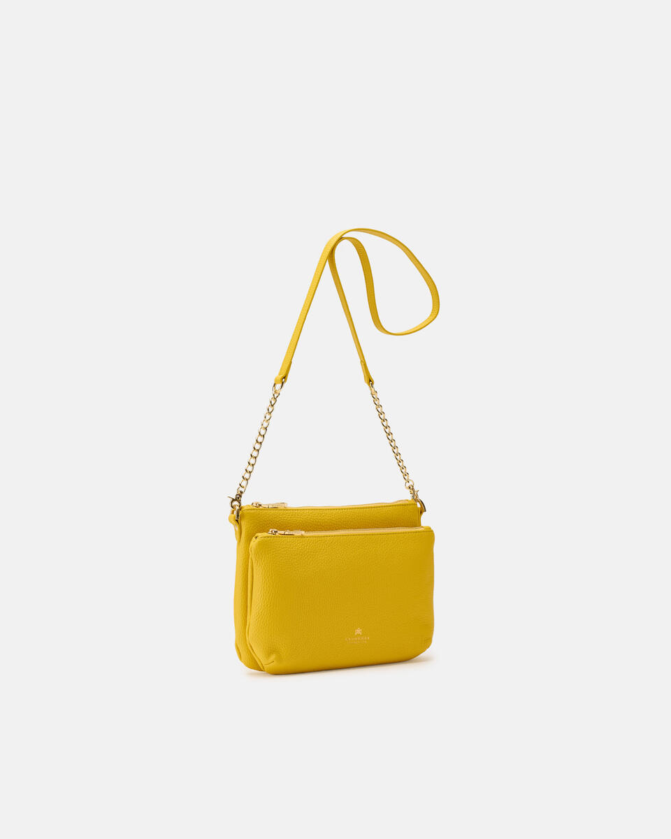 Velvet Boho double pouch Soleil  - Tracolla - Borse Donna - Borse - Cuoieria Fiorentina