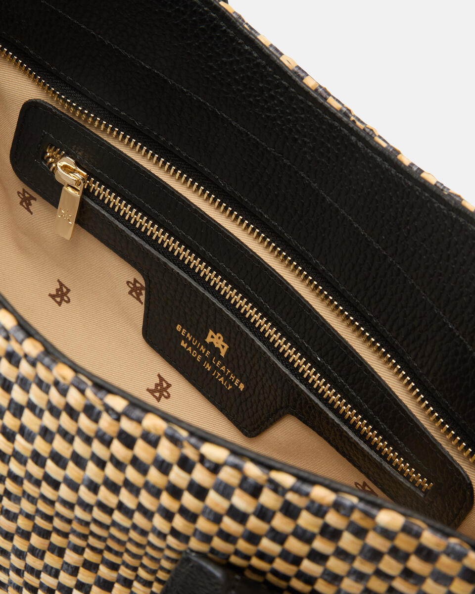 SHOPPING BAG Black  - Shopping - Women's Bags - Bags - Cuoieria Fiorentina